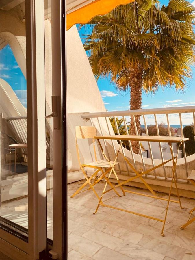 Le Cali, P2 Cabine Dans Une Residence Avec Piscine, Vue Mer Et Parking Prive Ла-Гранд-Мот Экстерьер фото