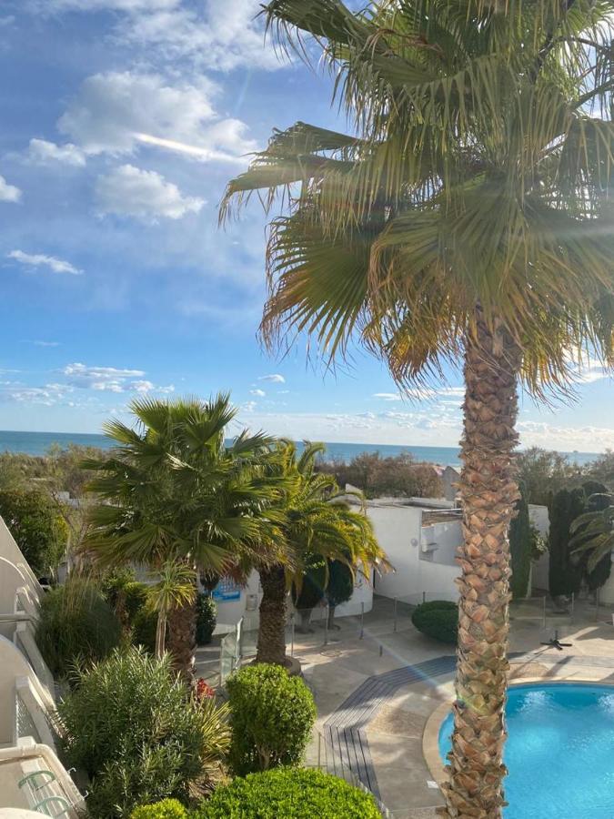 Le Cali, P2 Cabine Dans Une Residence Avec Piscine, Vue Mer Et Parking Prive Ла-Гранд-Мот Экстерьер фото