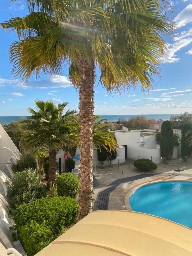 Le Cali, P2 Cabine Dans Une Residence Avec Piscine, Vue Mer Et Parking Prive Ла-Гранд-Мот Экстерьер фото